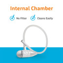 Munchkinã¢Â® Clearnoseã¢Â Baby Nasal Aspirator - No Filters Needed, Gentle Nose Sucker For Baby Snot, Clear/White