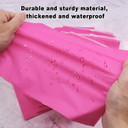 Sanitary Napkin Disposal Bags, 100 Pcs Women Personal Disposal Bags Self-Sealing Sanitary Waste Bags Privacy, Privacy Protection Opaque Disposal Sanitary Napkins, Tampons Liners (Red)