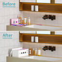 Hiimiei Tampon Holder For Bathroom, Shark Week Feminine Period Product Organizer, Acrylic Sanitary Pad Tampon Storage Box For Woman Teen Girl9.84*5.11*4.25Inch, Cover Lid