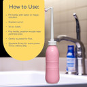 First Days Maternity - Maxi Peri Bottle For Maximum Postpartum Soothing! Large 650Ml Capacity Allows For An Effective Soothe. Pink Colour