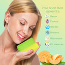 Yoni Soap Bars Yoni Wash & Yoni Oil Set Of 4, 2 * 5.29Oz Handmade Vaginal Soap Feminine Wash, 2 * 30Ml All Natural Feminine Oil, Ph Balance For Women Remove Odor Vaginal Deodorants, Honeydew