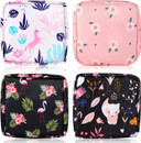 Shappy 4 Pieces Sanitary Napkin Bag Period Pad Pouch Period Holder Bag Kit Portable Tampon Pouches Zipper Bags For Menstruation Period Teen Girls Women Feminine Ladies Shappy 4 Pieces Sanitary Napkin Bag Period Pad Pouch Period Holder Bag Kit Portable Tampon Pouches Zipper Bags For Menstruation Period Teen Girls Women Feminine Ladies
