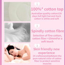 Maxi Pads For Women Heavy Flow With Wings Pure Cotton Panty Liners 10 Count Fragrance-Free Pad