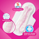 Saba Intima Maxi Regular Pads With Wings, 112 Count (7 Packs Of 16)