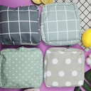 Portable Sanitary Napkin Storage Bag,Menstrual Pad Storage Bag,Travel Menstrual Period Sanitary Pouch Tampons Bags Suit For Women'S Personal Itemscoin Purse, Makeup Storage (4 Pieces)