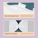 Langsprit Reusable Sanitary Pads For Women, Feminine Pads For Women Regular Absorbency Cotton Washable Cloth Menstrual Pads 6Pcs Set With Mini Wet Bag Leakfree And Periods (Large)