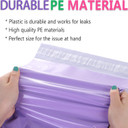 Sanitary Napkin Disposal Bags Self-Sealing 100Pcs Feminine Hygiene Disposal Trash Bags, Women Personal Privacy Protection For Sanitary Pads/Tampons/Diapers (Purple With Bag, 100Pcs, 9.8 * 5.8In)