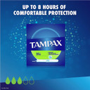 Tampax Tampons, Super Absorbency, Cardboard Applicator, Leakgaurd Skirt, Unscented, 20 Count X 4 Packs (80 Count Total)