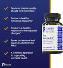 Premier Research Labs Fem Balance-Fx - Supports Menstrual Cycles & Regularity - With Chaste Tree Fruit, Alfalfa, Chinese Salvia & Turmeric - Daily Hormone Balance - Vegan - 60 Plant-Source Capsules