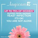 Lagicam Vaginal Yeast Infection, Antifungal 3 Day Miconazole Nitrate Treatment Cream, Relief For Itching, Burning, Odor And Discharge, 3 Applicators
