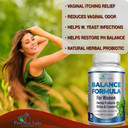 Balance Complex for Women - for Vaginal Health, Herbal Detox & Cleanse, Vaginal Probiotics, Supports Healthy Intestinal Flora, Helps with Yeast Infections 60 Capsules