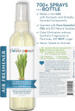 Air Freshener Spray - 4 Fl Oz Pack Of 2 - Scented W/Pure Essential Oils - Plant-Based Odor Eliminator - Room, Linen, Or Car Spray (Lavender + Lemongrass)
