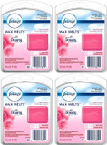 Febreze Wax Melts Air Freshener - With Downy April Fresh Scent - Net Wt. 2.75 Oz (78 G) Per Package - Pack Of 4 Packages