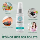 Mist N Go Refresh Toilet Spray - Bathroom Spray Odor Eliminator - Toilet Smell Eliminator Deodorizer - Bathroom Smell Good Spray Women Men Odor Neutralizer Spray Fresheners - Breeze + Dream + Lavender + Fresh Linen + Blossom (2Oz + 0.68Oz) X5
