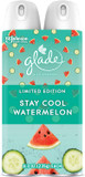 Glade Air Freshener, Room Spray, Stay Cool Watermelon, 8.3 Oz, 2 Count