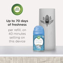 Air Wick Automatic Air Freshener Spray Refill, Fresh Linen, 3Ct, Essential Oils, Odor Neutralization