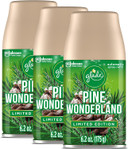 Glade Automatic Spray Refill, Air Freshener For Home And Bathroom, Pine Wonderland, 6.2 Oz, 3 Count