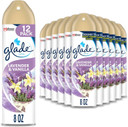 Glade Air Freshener, Room Spray, Lavender & Vanilla, 8 Oz, 12 Count