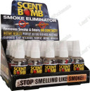 Scent Bomb 2 Oz On Contact Smoke & Odor Eliminator 20 Ct Display
