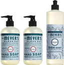 Mrs. Meyer'S Clean Day Variety, 2 Mrs. Meyer'S Liquid Hand Soap 12.5 Oz, 1 Mrs. Meyer'S Liquid Dish Soap, 16 Fl Oz, 1 Ct (Snow Drop)