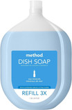 Method Gel Dish Soap, Refill, Sea Minerals, Recylable Bottle, Biodegradable Formula, 54 Fl Oz (Pack Of 1)