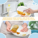 150 Pcs Portable Cleaning Wipes Disposable Wipes Individually Wrapped Camping Dish Soap Quick Cleaning Traveling Wipe For Camping Traveling Kitchens Scrubbing Cleaning