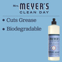 Mrs. Meyer'S Clean Day Liquid Dish Soap, Biodegradable Formula, Bluebell, 16 Fl. Oz - Pack Of 3