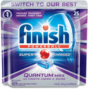 Finish Quantum Max Powerball, Dishwasher Detergent Tablets, 25 Tabs