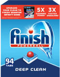 Finish - All In 1 - Dishwasher Detergent - Powerball - Dishwashing Tablets - Dish Tabs - Fresh Scent, 94 Count (Pack Of 1) - Packaging May Vary