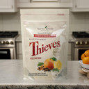 Thieves Automatic Dishwasher Powder By Young Living - 16 Oz - Eco-Friendly Cleaning For Spotless Dishes And Grease Removal - Non-Toxic & Plant-Based Formula