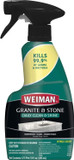 Weiman Granite Cleaner And Polish - 12 Fluid Ounce - Enhances Natural Color In Granite Quartz Marble Soap Stone And More