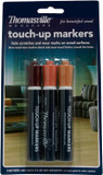 Thomasville Touch-Up Markers - Furniture Scratch Repair Pens, Brown, 3 Pack