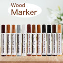 New Upgrade Furniture Pens For Touch Up, 12 Colors Wood Scratch Repair Markers, Professional Repair Tools For Stains, Scratches, Wood Floors, Tables, Bedposts