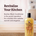 Black Swan Distributors - Howard Butcher Block Conditioner (12 Oz) & Non-Abrasive Microfiber Cleaning Cloth (15X15 In) - Beeswax, Carnauba Wax & Mineral Oil - For All Food-Safe Wooden Surfaces Black Swan Distributors - Howard Butcher Block Conditioner (12 Oz) & Non-Abrasive Microfiber Cleaning Cloth (15X15 In) - Beeswax, Carnauba Wax & Mineral Oil - For All Food-Safe Wooden Surfaces