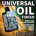 Atomic Finishes Wood Finish Cutting Board Oil | Non-Toxic Mineral Oil Food Grade | Premium Wood Oil | Best For Wood Furniture, Cutting Boards, Bowls, Tables, Leather, Metal, Vinyl, Plastic Atomic Finishes Wood Finish Cutting Board Oil | Non-Toxic Mineral Oil Food Grade | Premium Wood Oil | Best For Wood Furniture, Cutting Boards, Bowls, Tables, Leather, Metal, Vinyl, Plastic