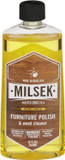 Milsek Furniture Polish And Multipurpose Cleaner Compatible With All Wooden Surfaces, Wick, Rattan,And Shower Door, Original Lemon Oil, 12 Fl Oz (4 Pack), Yellow, 48 Milsek Furniture Polish And Multipurpose Cleaner Compatible With All Wooden Surfaces, Wick, Rattan,And Shower Door, Original Lemon Oil, 12 Fl Oz (4 Pack), Yellow, 48