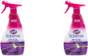 Clorox Scentiva Multi-Use Fabric Refresher Spray | Fabric Freshener For Closets, Upholstery, Curtains, And Carpets | Tuscan Lavender & Jasmine | 16.9 Ounces (Pack Of 2)