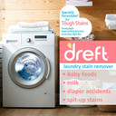 Dreft Stain Remover For Baby Clothes, Fragrance Free And Hypoallergenic Baby Stain Remover Spray Plus Travel Size Stain Treater Pen, 24 Fl Oz ( Pack Of 2 + Stain Pen)