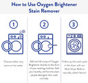Clean People Natural Oxygen Brightener Stain Remover - Natural Bleach Alternative, Plant Derived Ingredients, Brightens Dull Whites And Colors - Natural Stain Remover For Laundry - 79 Oz