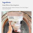 Clean People Natural Oxygen Brightener Stain Remover - Natural Bleach Alternative, Plant Derived Ingredients, Brightens Dull Whites And Colors - Natural Stain Remover For Laundry - 79 Oz