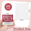 Loopeer 200 Pack Red Wine Stain Remover Wipes Stain Prevention Teeth Wipes Wine Wipes For Teeth Stain Wipes Prevent Wine Stained Lips And Tooth Loopeer 200 Pack Red Wine Stain Remover Wipes Stain Prevention Teeth Wipes Wine Wipes For Teeth Stain Wipes Prevent Wine Stained Lips And Tooth