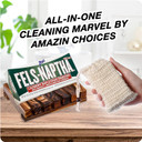Fels Naptha Laundry Detergent Bar Soap And Stain Remover- Bundle Of Fels-Naptha Laundry Bar (5Oz), Bamboo Soap Holder, Soap Bag Scrubber- Premium Detergent Bundle For Effective Cleaning