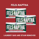 Fels-Naptha Laundry Detergent Bar Soap And Stain Remover Bundle - Includes 3 (5-Ounce) Fels Naptha Laundry Bar, 8 Shout Wipes, Eco Bamboo Scrub Brush, Diy Detergent Recipe By Foxtail Collective