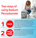 Supplymasters Sodium Percarbonate Powder 5 Lbs Pack - Oxygen Source & Bleach Alternative - Clothes Brightener, Laundry Detergent & Stain Remover