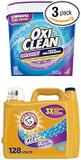 Bundle Of Oxiclean Odor Blasters Odor & Stain Remover Powder, Laundry Odor Eliminator, 5 Lbs + Arm & Hammer Liquid Laundry 166.5Oz Odor Blasters Plus Oxiclean
