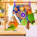 Katumo Bird Toys, Parakeet Toys Cockatiel Foraging Toys Conure Shredder Toys For Parakeet Cockatiel Conure Lovebird Budgie Bird Cage Toys