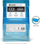 Bixbi Rawbble Dry Food Chicken Salmon Recipe For Indoor Cats, 3Lb