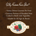 Fromm Four-Star Nutritionals Shredded Turkey In Gravy Entrã£Â©E - Premium Wet Cat Food - Turkey Recipe - Case Of (12) 5.5 Oz Cans