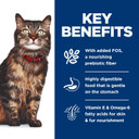 Hill'S Science Diet Sensitive Stomach & Skin, Adult 1-6, Stomach & Skin Sensitivity Support, Wet Cat Food, Variety Case: Chicken & Beef; Salmon & Tuna Stew, 2.8 Oz Pouch Variety Case, Case Of 12