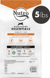 Nutro Wholesome Essentials Natural Dry Cat Food, Senior Cat Chicken & Brown Rice Recipe , Kibble, 5 Lb. Bag